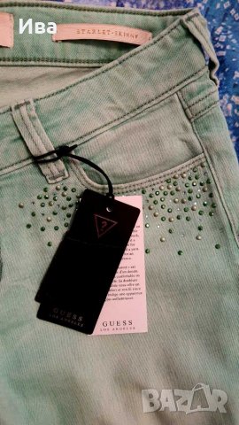 Дамски дънки GUESS Los Angeles 25/26 номер , снимка 2 - Дънки - 38912419