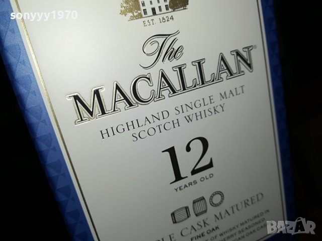 macallan-празно шише и кутия за колекция 2907221442, снимка 4 - Колекции - 37533831
