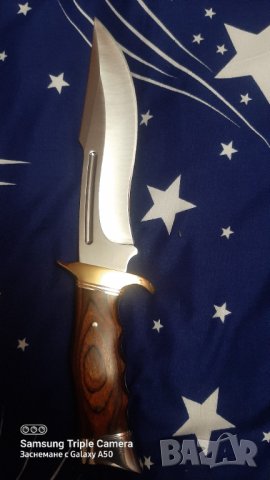 Тактически нож от висок клас със гард от месинг, снимка 3 - Ножове - 34738413