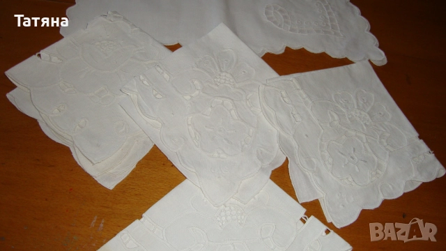 ПОКРИВКИ  и  САЛФЕТКИ -  рязана БРОДЕРИЯ И АПЛИКАЦИИ, снимка 9 - Покривки за маси - 51709311