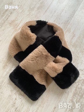 Пухкав дамски шал ZARA, снимка 4 - Шалове - 39682527