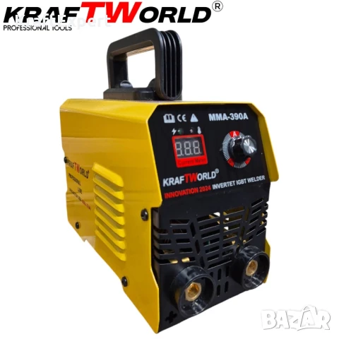 Инверторен Електрожен KraftWorld с Подарък Соларна Маска и Ръкавици – Професионален Комплект, снимка 5 - Други инструменти - 50576191