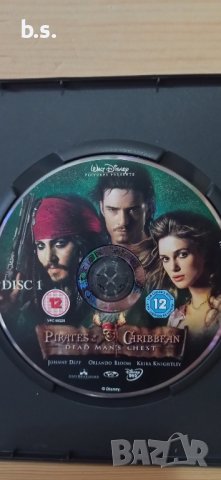 Карибски пирати Сандъкът на мъртвеца DVD , снимка 3 - DVD филми - 44012872