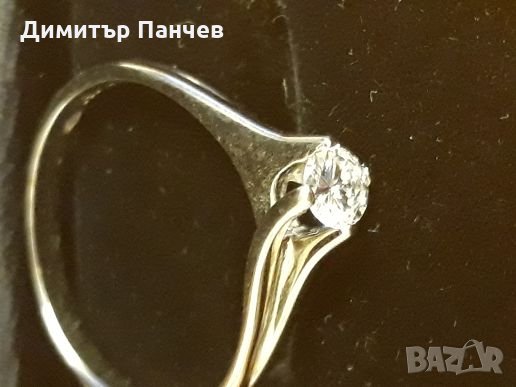 Пръстен с диамант, снимка 7 - Пръстени - 26248736