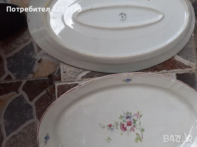 Соц.порцеланови плата лот, снимка 3 - Прибори за хранене, готвене и сервиране - 47324609
