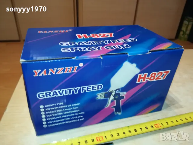 ПИСТОЛЕТ ЗА БОЯДИСВАНЕ-НОВ 0902250645, снимка 6 - Други инструменти - 49031365