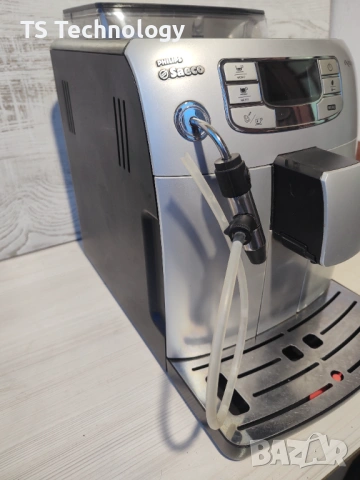 ГАРАНЦИЯ ! Saeco Intelia / Кафеавтомат - робот / Капучинатор, снимка 5 - Кафемашини - 53039025