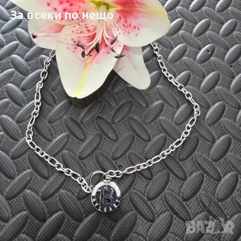 Bvlgari Дамско Колие От Медицинска Стомана Булгари В Кутия - Различни Цветове Код VL-68, снимка 3 - Колиета, медальони, синджири - 50341011