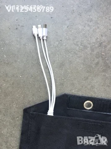 Сгъваем соларен панел, 21 Вт, директно зареждане от слънцето, снимка 4 - Къмпинг осветление - 50687630