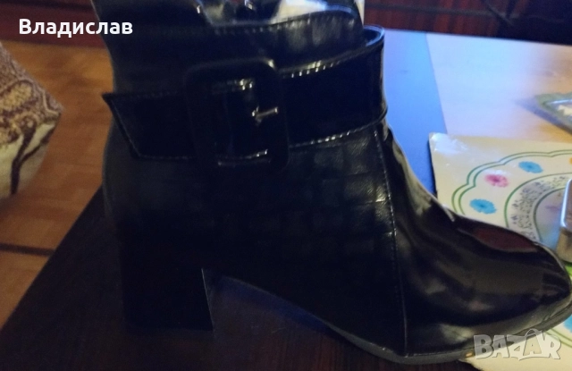 Чисто нови елегантни дамски ботички , снимка 5 - Дамски боти - 52892939