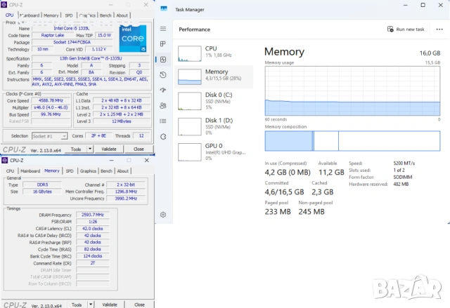 Лаптоп Lenovo ThinkBook 14 G6 IRL с 2 години гаранция, снимка 7 - Части за лаптопи - 53191102