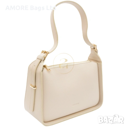 Ежедневна дамска чанта AMORE Bianca - Cream, снимка 2 - Чанти - 53585186