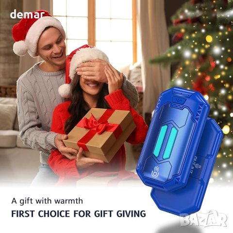 Комплект 2 USB акумулаторни нагреватели за ръце 6000mAh 12 часа дълготраен, снимка 4 - Други стоки за дома - 43961735