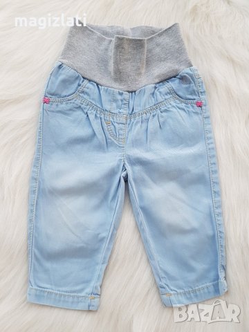 Летни дънки и блузка 3-6 месеца, снимка 3 - Комплекти за бебе - 28458433