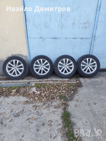 джанти с летни гуми 5*112/16