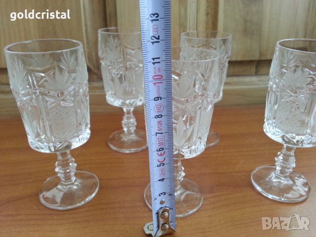 Кристални чаши, снимка 10 - Сервизи - 37544756