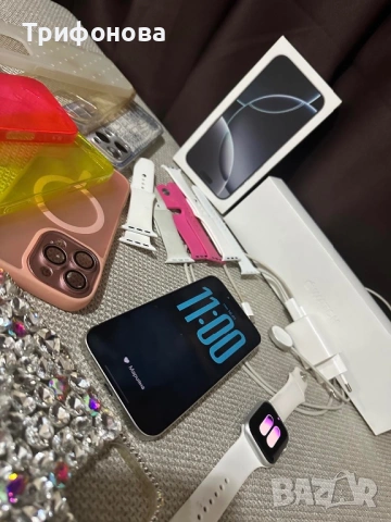 Iphone16 pro max+apple watc series 8+ cellular, снимка 3 - Apple iPhone - 53119126