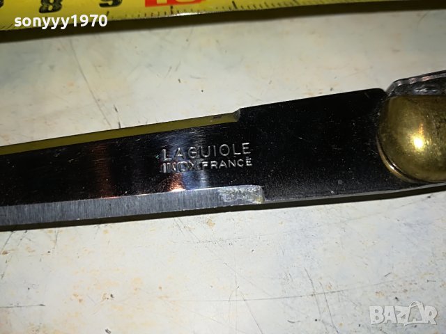 lou laguiole france-ретро нож антика 3010221137, снимка 4 - Антикварни и старинни предмети - 38498564
