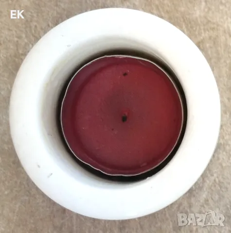 Мраморен пепелник с етикет + мраморна вазичка (свещник), снимка 10 - Декорация за дома - 49414072