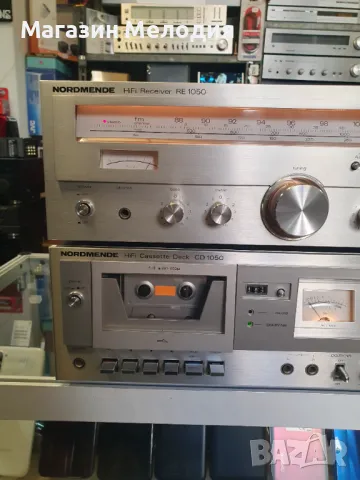 HiFi Ресийвър NORDMENDE RE 1050 + касетен дек NORDMENDE CD 1050, снимка 13 - Ресийвъри, усилватели, смесителни пултове - 47701171