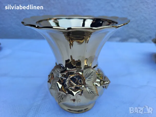 Луксозен комплект за чай или кафе, снимка 7 - Сервизи - 48733450