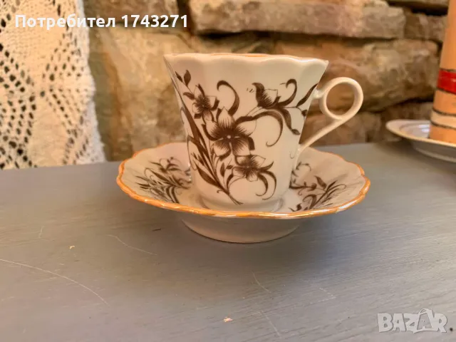 Сервиз за кафе произведен в СССР., снимка 2 - Сервизи - 48013332