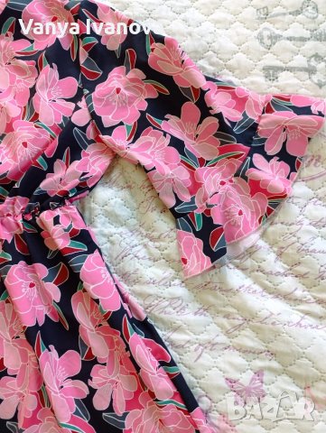 Shein  рокля на цветя, снимка 5 - Рокли - 50752942