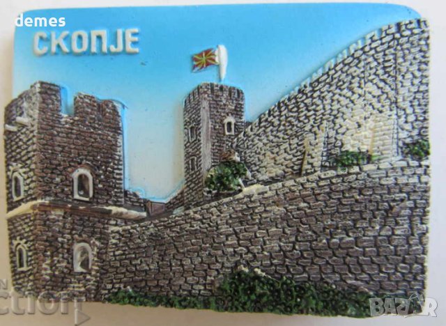 Автентичен 3D магнит от Македония, серия-2