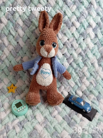 Бебешки и детски комплекти от играчка, одеяло и клипс с персонализация по желание, снимка 2 - Спално бельо и завивки - 53427682