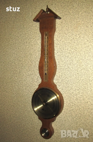 Голям троен уред за стена, барометър, влагомер и термометър, снимка 3 - Декорация за дома - 52617058