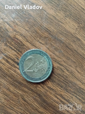 рядка юбилейна евро монета 