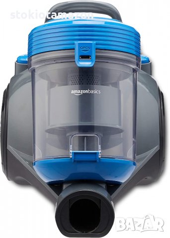 Amazon Basics - Цилиндрична прахосмукачка, мощна, компактна и лека, без торба, за твърд под и килим, снимка 3 - Прахосмукачки - 38529490