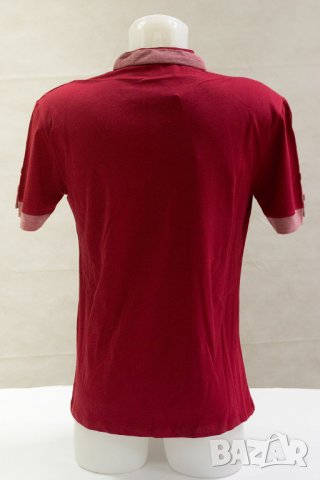 Мъжка червена блуза марка Solier , снимка 4 - Блузи - 37779090