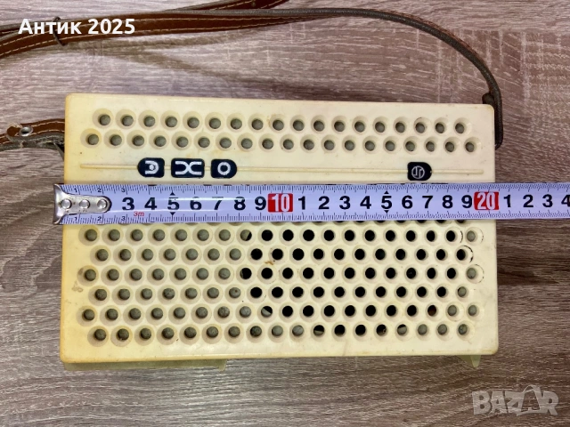 Винтидж електромегафон „ЕХО“ с микрофон „Октава“, СССР, 1970-те години, снимка 8 - Антикварни и старинни предмети - 53475152