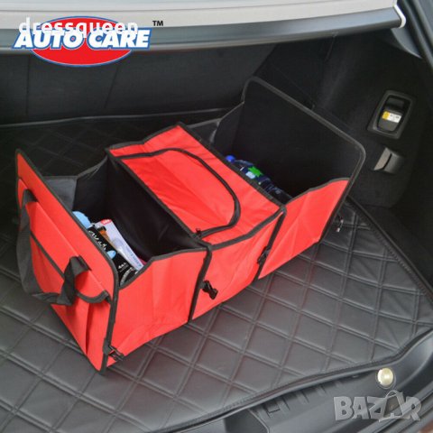 2577 Сгъваем органайзер за автомобилен багажник с термо отделение , снимка 10 - Аксесоари и консумативи - 28497799