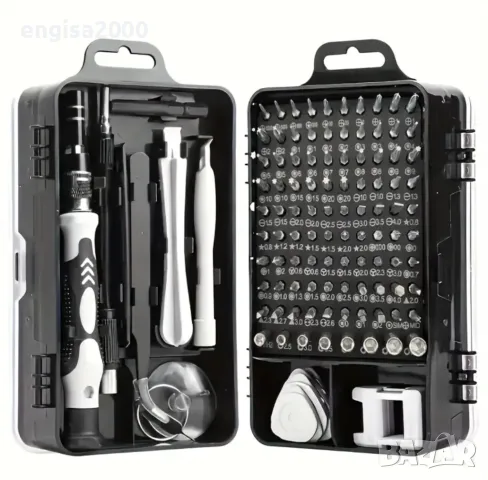 ПРОМО! 115 в 1 комплект прецизни отвертки