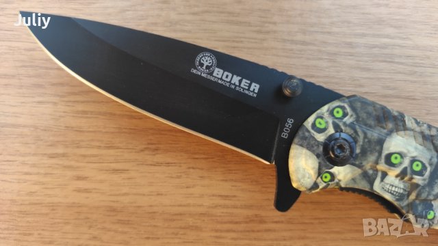 Сгъваем нож /черепи/ 3 модела, снимка 6 - Ножове - 36826522