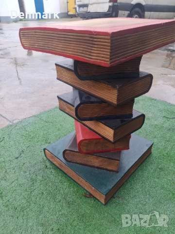 Антична дървена масичка , снимка 5 - Антикварни и старинни предмети - 52892575