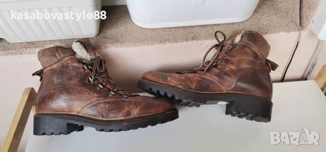 Ботуши Manas Design 41 н. Естесвена кожа , снимка 4 - Дамски ботуши - 52127246