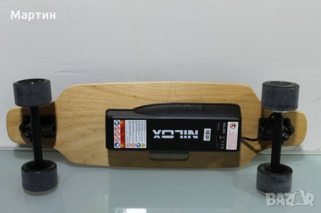 Електрически скейтбоард Nilox скорост 12км в час и пробег 25км, снимка 9 - Скейтборд, ховърборд, уейвборд - 27794765
