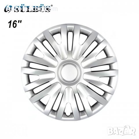 Комплект тасове Automat 412, Тасове за автомобил 16 цола, Сив, 4 броя