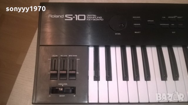 ROLAND S-10 MADE IN JAPAN-ВНОС ШВЕЦИЯ, снимка 16 - Синтезатори - 27886813