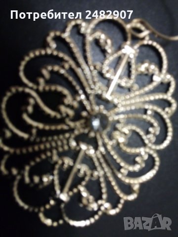 Комплект - колие, обици, гривна, снимка 2 - Колиета, медальони, синджири - 27098285