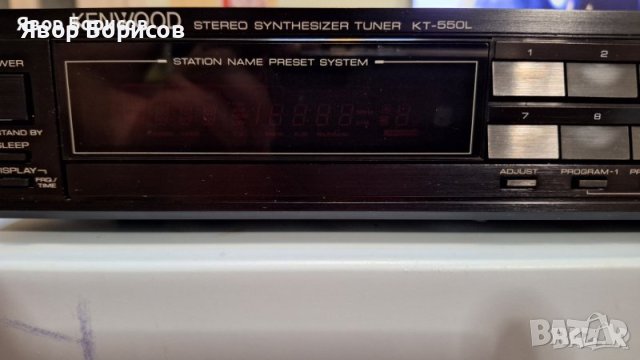 Kenwood KT-550 L - Тунер, снимка 4 - Ресийвъри, усилватели, смесителни пултове - 44119872