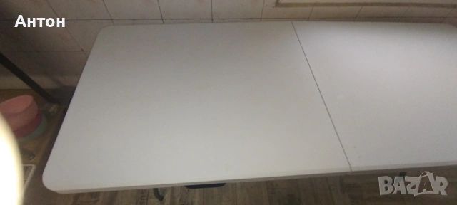 Кетъринг маса сгъваема бяла, снимка 3 - Маси - 53500187