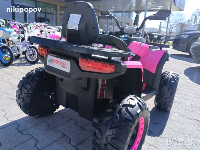 TEXAS Акумулаторно бъги COOL 4x4 розов, снимка 4 - Детски велосипеди, триколки и коли - 53569159