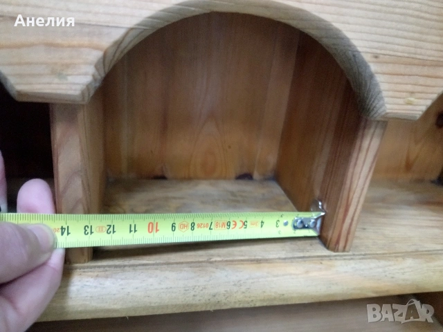 Винтидж стенна етажерка от скандинавски бор , снимка 14 - Декорация за дома - 53052564
