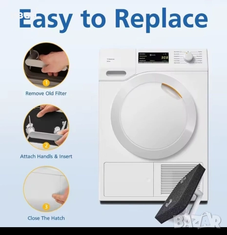 Филтър за сушилня miele T1., снимка 4 - Сушилни - 53386486