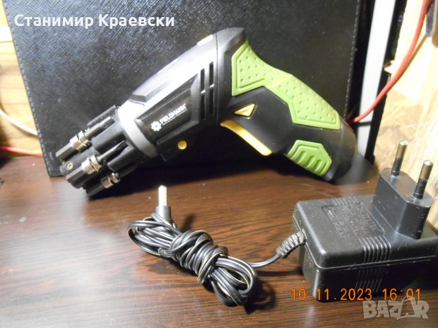 FIELDMANN FDS 1006 A винтоверт с "патронник" 4.8v, снимка 2 - Винтоверти - 42994046