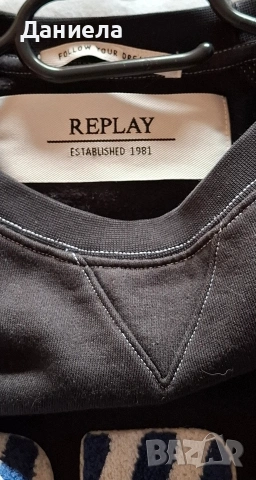 Replay дамска блуза, снимка 3 - Блузи с дълъг ръкав и пуловери - 53409108
